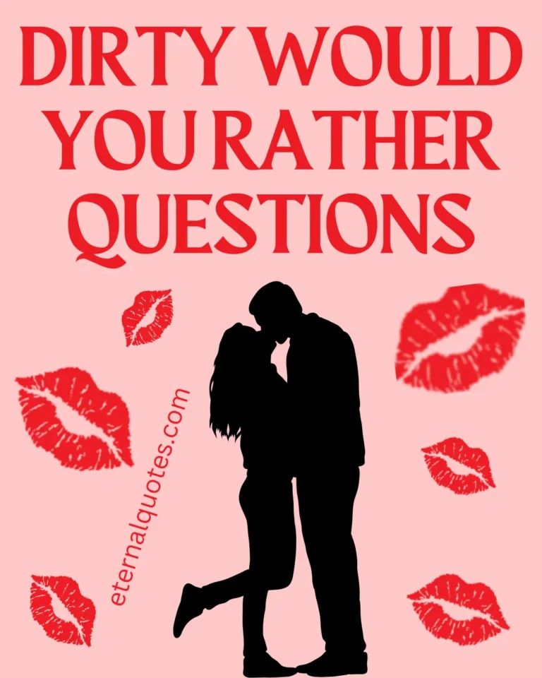 Flirty would you rather questions with playful and cheeky vibes