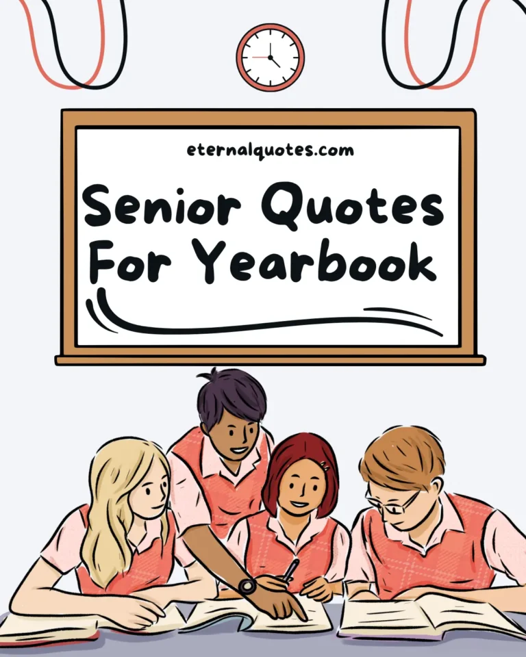 Senior quotes for yearbook with memories and graduation vibes
