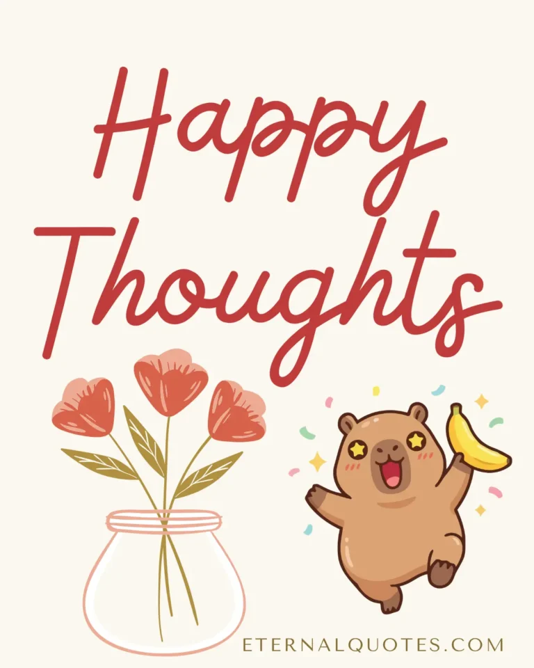 Happy thoughts about positivity and inner joy