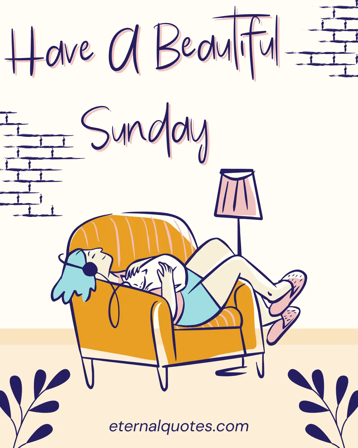 Have a beautiful Sunday wishes about peace and relaxation